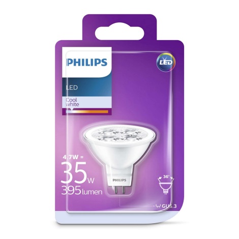 LED Lamp GU5,3/MR16/4,7W/12V - Philips