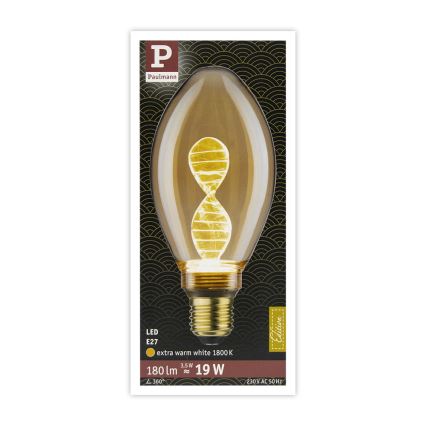 LED Lamp INNER B75 E27/3,5W/230V 1800K - Paulmann 28884