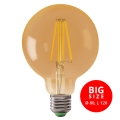 LED Lamp LEDSTAR AMBER G80 E27/8W/230V 2200K