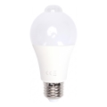 LED-lamp met bewegings- en schemersensor A60 E27/9W/230V 6500K - Aigostar