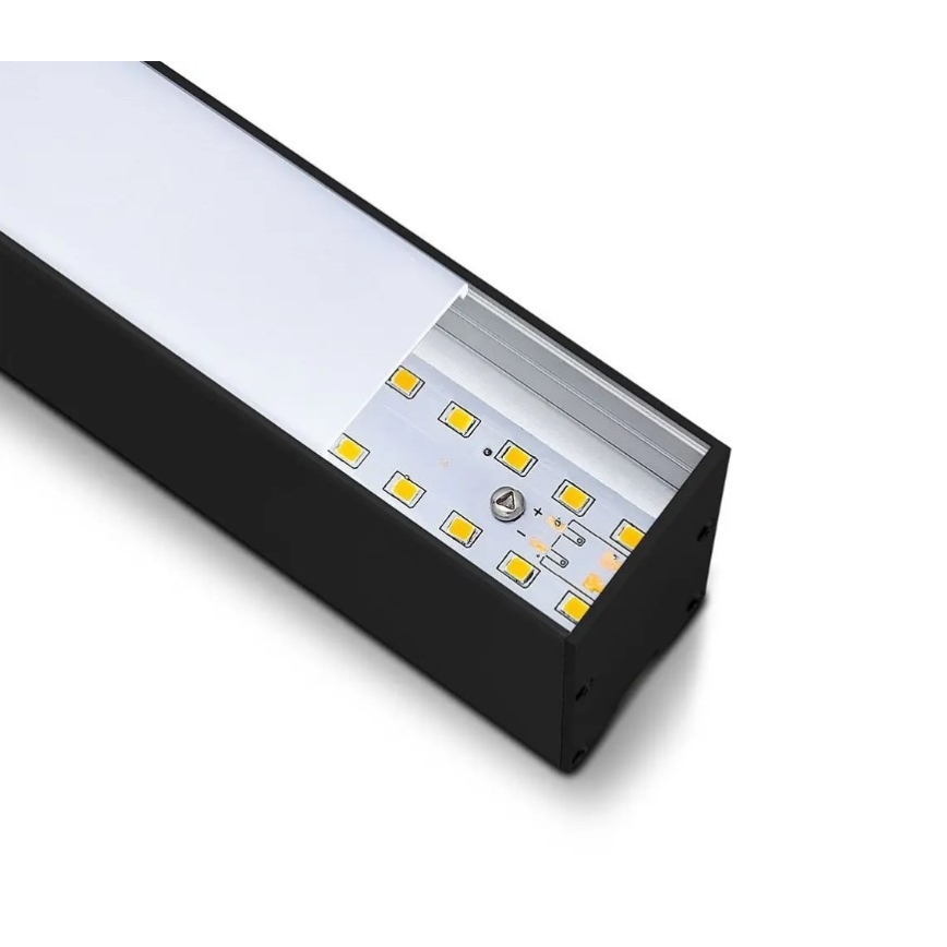 LED-kroonluchter aan kabel SAMSUNG CHIP LED/40W/230V 4000K zwart