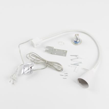 LED-lamp met klem 1xGU10/4,7W/230V wit