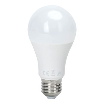 LED-lamp met schemersensor A60 E27/15W/230V 3000K - Aigostar