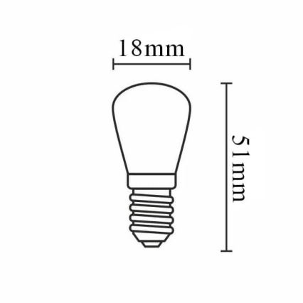 LED Lamp MINI E14/3,5W/230V 4000K