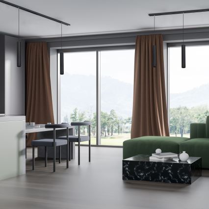 LED-kroonluchter aan kabel voor railsysteem MAGNETIC TRACK LED/7W/48V