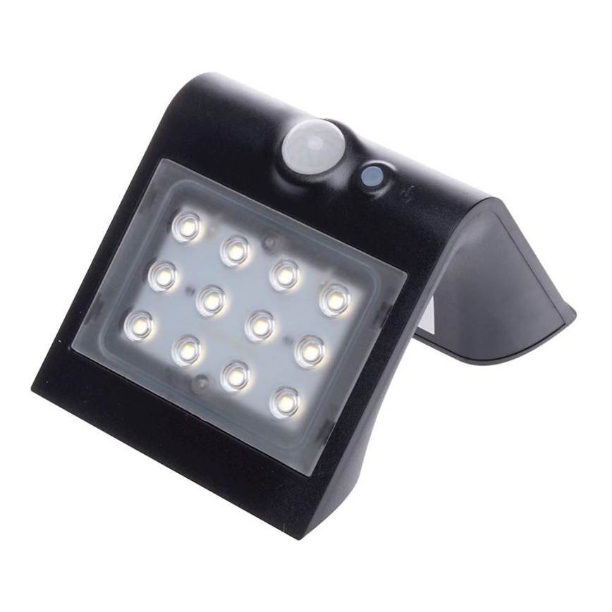 LED-lamp op zonne-energie met bewegingssensor LED/1,5W/1200 mAh 3,7V IP65