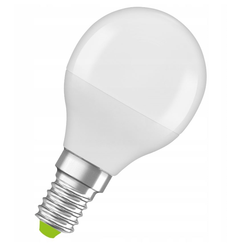 LED-lamp van gerecycled plastic P45 E14/4,9W/230V 2700K - Ledvance