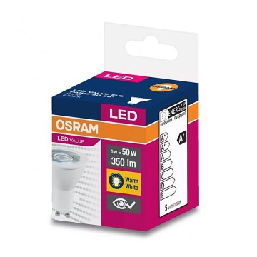 LED Lamp PAR16 GU10/5W/230V 2700K - Osram