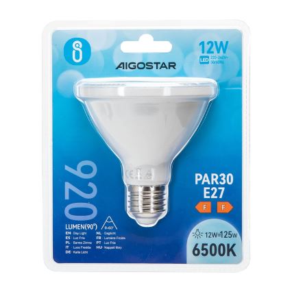 LED Lamp PAR30 E27/12W/230V 6500K - Aigostar