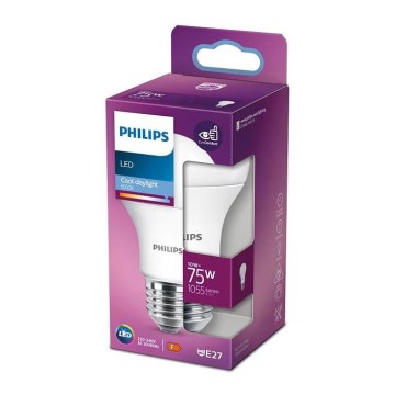 LED Lamp Philips E27/10W/230V 6500K