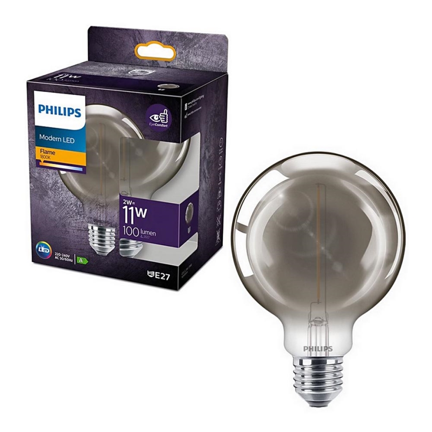 LED Lamp Philips E27/2W/230V 1800K