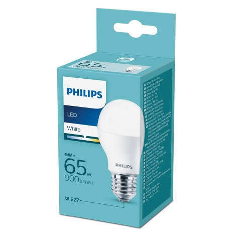 LED Lamp Philips E27/9W/230V 3000K