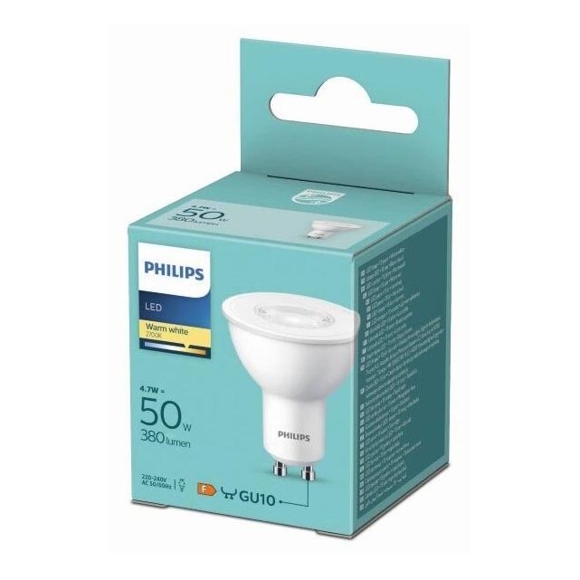 LED Lamp Philips GU10/4,7W/230V 2700K