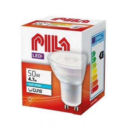 LED Lamp Philips Pila PAR16 GU10/4,7W/230V 4000K