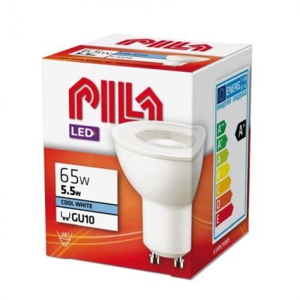 LED Lamp Philips Pila PAR16 GU10/5,5W/230V 4000K