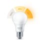 LED Lamp Philips SCENE SWITCH A60 E27/8W/230V 2200K-2700K