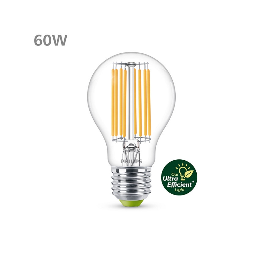 LED Lamp Vintage Philips A60 E27/4W/230V 3000K