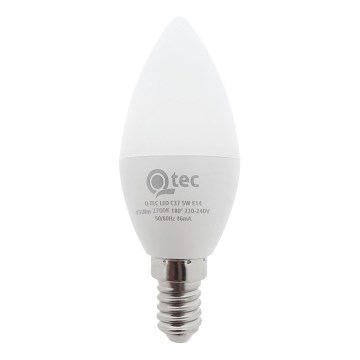 LED Lamp Qtec C35 E14/5W/230V 2700K