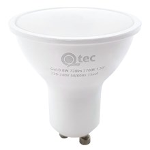 LED Lamp Qtec GU10/8W/230V 2700K