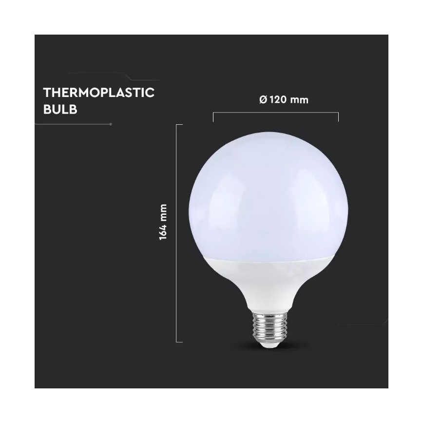 LED Lamp SAMSUNG CHIP G120 E27/18W/230V 6400K