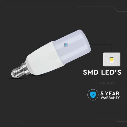 LED Lamp SAMSUNG CHIP T37 E14/7,5W/230V 6400K