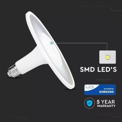 LED Lamp SAMSUNG CHIP UFO E27/11W/230V 3000K