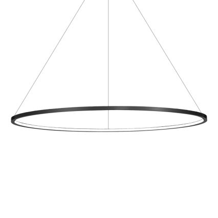 LED-kroonluchter aan kabel SATURNO LED/57W/230V Ø 100 cm IP44 antraciet