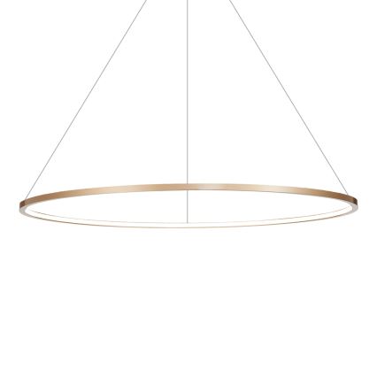 LED-kroonluchter aan kabel SATURNO LED/57W/230V Ø 100 cm IP44 goud