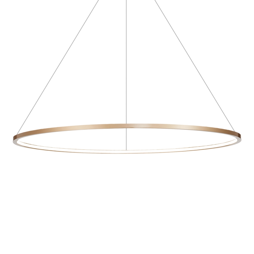 LED-kroonluchter aan kabel SATURNO LED/57W/230V Ø 100 cm IP44 goud