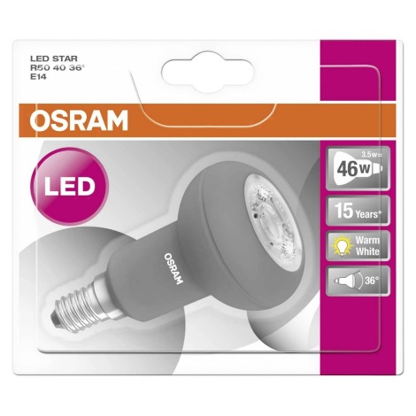 LED Lamp STAR E14/3,5W/230V 2700K - Osram