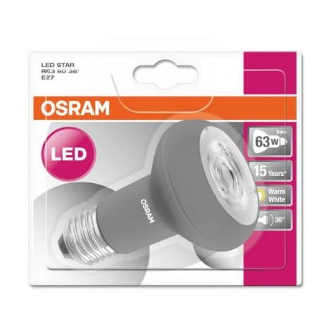 LED Lamp STAR E27/5W/230V 2700K - Osram
