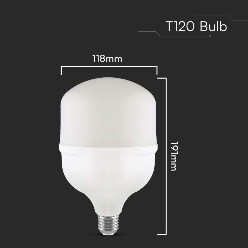 LED-lamp T120 E27/40W/230V 4000K