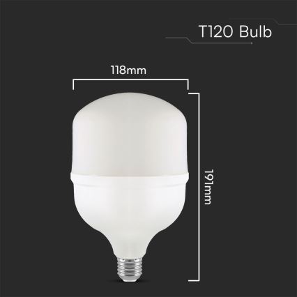 LED Lamp T120 E40 E27/40W/230V 6500K