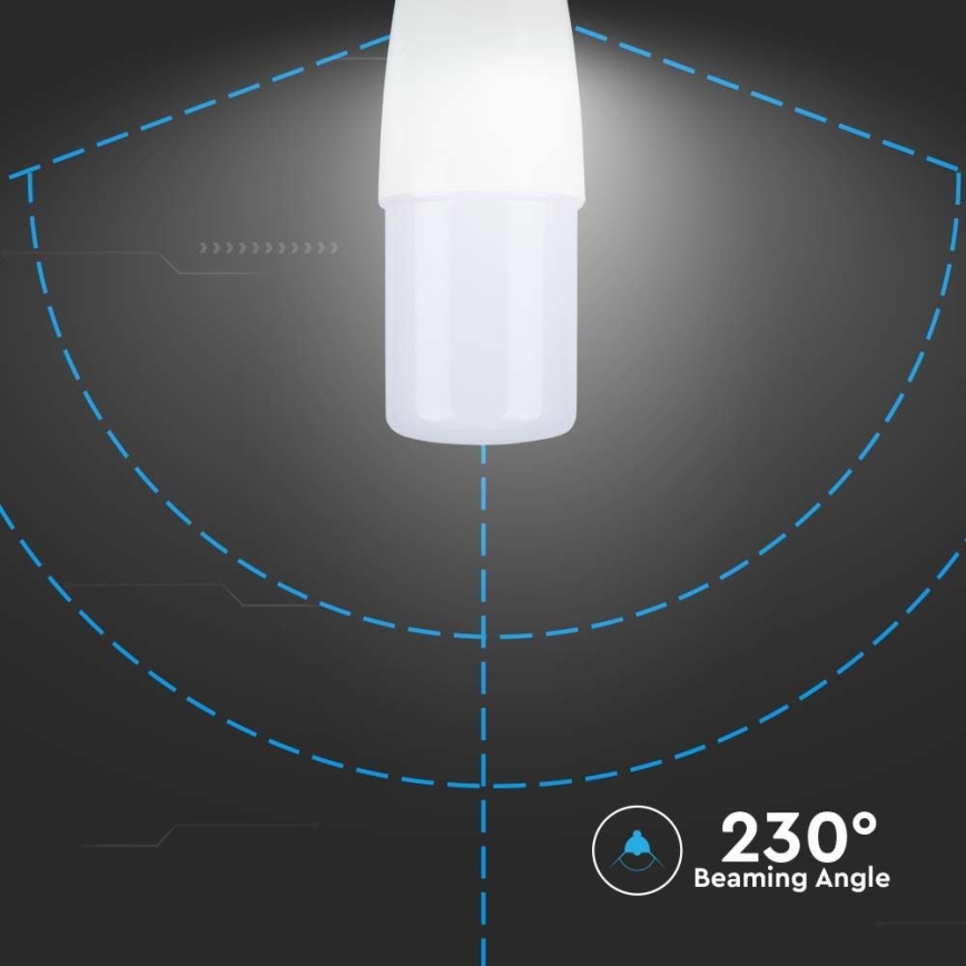 LED Lamp T37 E14/9W/230V 2700K