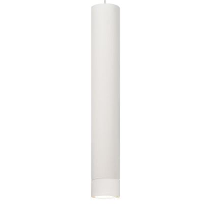 LED-kroonluchter aan kabel TUBA 1xGU10/4,8W/230V wit