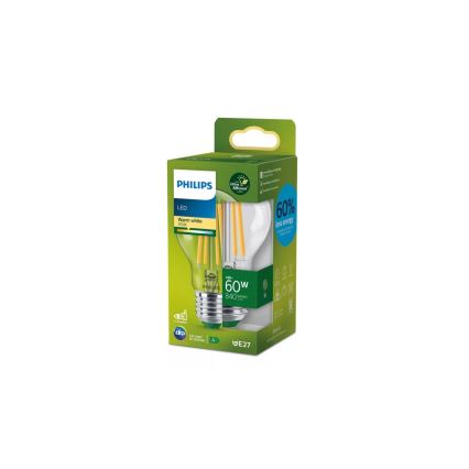 LED-lamp ULTRAEFFICIENT VINTAGE Philips A60 E27/4W/230V 2700K
