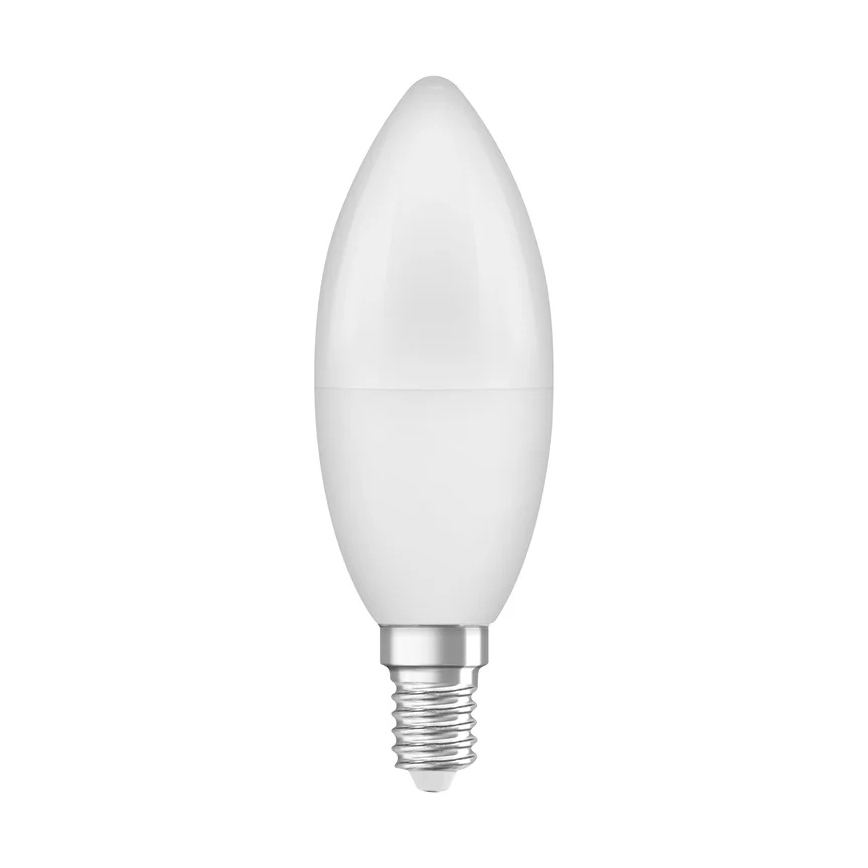 LED-lamp van gerecycled kunststof B39 E14/7,5W/230V 2700K - Osram