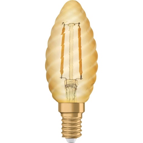 LED Lamp VINTAGE BW35 E14/2,8W/230V 2400K - Osram