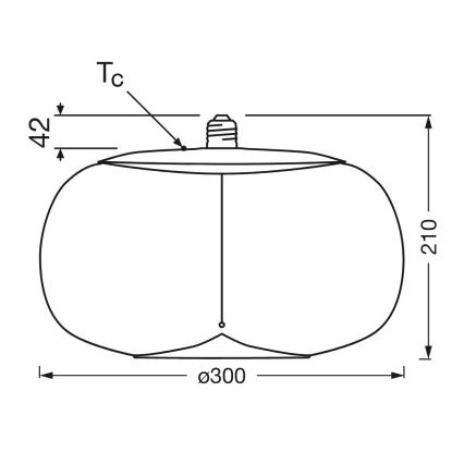 LED Lamp VINTAGE FILAMENT E27/4W/230V 1800K gerookt - Osram