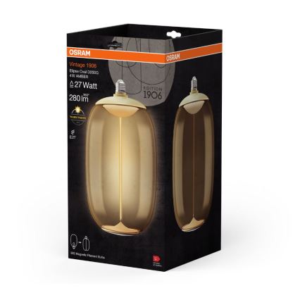 LED Lamp VINTAGE FILAMENT E27/4W/230V 2700K - Osram