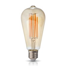 LED Lamp VINTAGE FST64 E27/7W/230V 2700K
