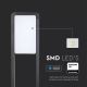LED Lamp voor Buiten SAMSUNG CHIP LED/10W/230V 3000K IP65 zwart