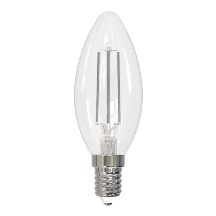 LED Lamp WHITE FILAMENT C35 E14/4,5W/230V 3000K