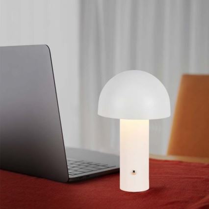 LED Lampe de table tactile rechargeable et à intensité variable LED/1W/5V 3000-6000K 1800 mAh blanc