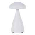 LED Lampe de table tactile rechargeable et à intensité variable LED/1W/5V 3000-6000K 1800 mAh blanc