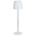 LED Lampe de table tactile rechargeable et à intensité variable LED/3W/5V 3000K 1800 mAh blanc