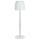 LED Lampe de table tactile rechargeable et à intensité variable LED/3W/5V 3000K 1800 mAh blanc