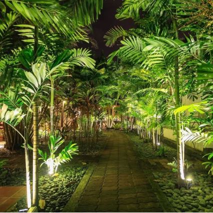 LED Lampe d'extérieur LED/12W/230V 3000K noir IP65