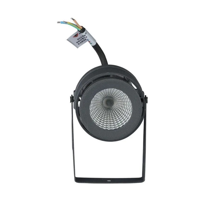 LED Lampe d'extérieur LED/12W/230V 4000K anthracite IP65