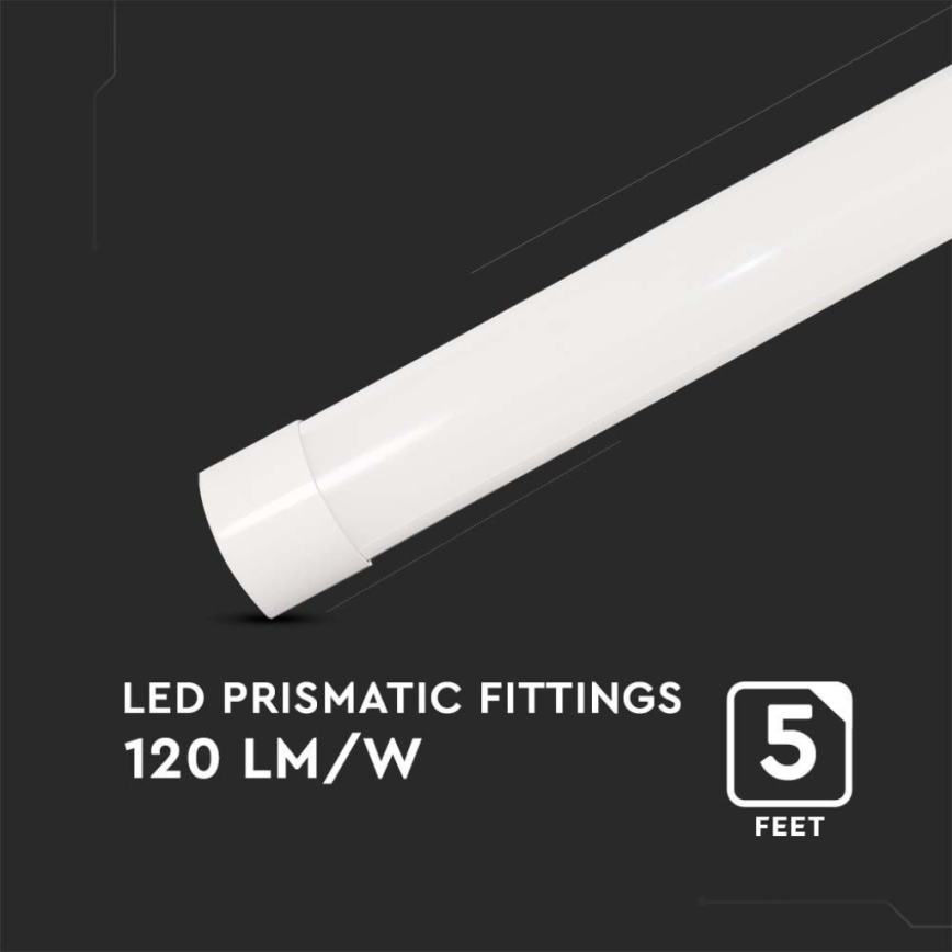 LED Lampe fluorescente LED/50W/230V 6500K 150 cm blanc